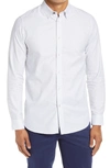 TED BAKER LINTSY SLIM FIT MICROPRINT BUTTON-UP SHIRT