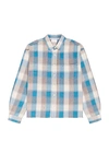 John Elliott Hemi Point Sur Check Oversize Cotton Button-up Shirt In Point Sur Check