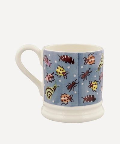 Emma Bridgewater Keep It Creepy Half-pint Mug In Multicoloured