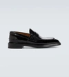 BURBERRY ELKERTON LEATHER LOAFERS,P00571128