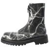 VETEMENTS LEATHER BOOTS WITH ZIPPER,UA52BO400X/2413