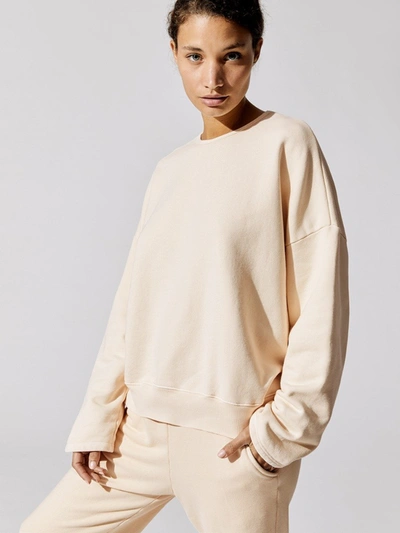 Ona Fairfax Sweatshirt - Birch - Size Xs In Neutrals