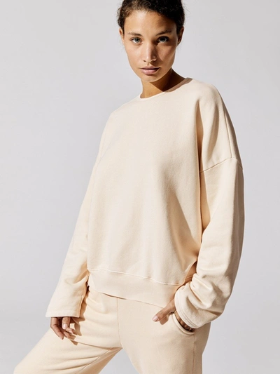 Obey Fairfax Sweatshirt - Birch - Size Xs In Pigment Clay