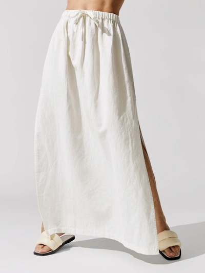 Carbon38 Linen Skirt - Off White - Size S