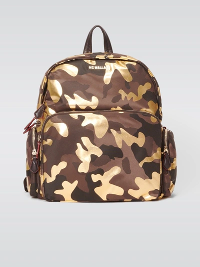 Mz Wallace Bowery Backpack - Gold Camo Bedford