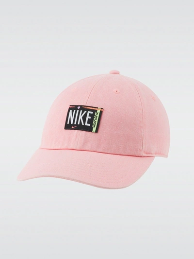 Nike Sportswear Heritage86 Seasonal Wash Hat - Sunset Pulse In Pink