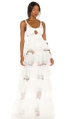 FOR LOVE & LEMONS X REVOLVE TIERED GOWN,FORL-WD891