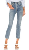 Citizen Of Humanity Jolene High Rise Vintage Slim Jeans In Dimple In Blue