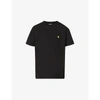 CARHARTT CARHARTT WIP MEN'S BLACK GOLD CHASE BRAND-EMBROIDERED COTTON-JERSEY T-SHIRT,48694606