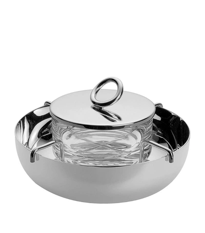 Christofle Vertigo Caviar Set In Silver