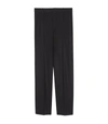 SAINT LAURENT WOOL-BLEND WIDE-LEG TROUSERS,17338678