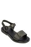 Mini Melissa Kids' Mel Mar Sandal In Glitter Gold