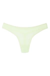 On Gossamer 'hip-g' Mesh Thong In Twist Of Lime