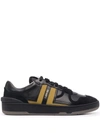 Lanvin Reflective 3m Jl Clay Low-top Lace-up Sneakers In Black