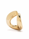 Beatriz Palacios Link Medium Ear Cuff In Gold