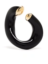Beatriz Palacios Noir Link Ear Cuff In Black