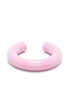 Uncommon Matters Swell Chunky Bangle In Rosa