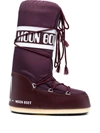 Moon Boot Kids' Icon Junior Lace-up Snow Boots In Purple