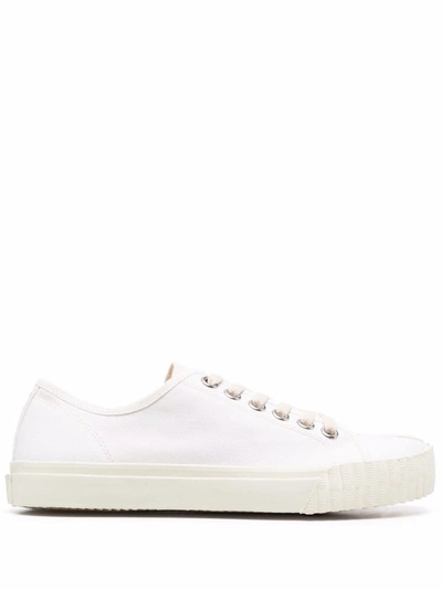 Maison Margiela Tabi Low-top Sneakers In White