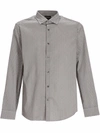 EMPORIO ARMANI PATTERNED BUTTON-UP SHIRT