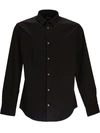 EMPORIO ARMANI STRETCH-FIT BUTTON-UP SHIRT