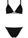 Noire Swimwear Triangle Cup Bikini In Black