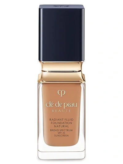 Cl De Peau Beaut Radiant Fluid Foundation Natural Broad Spectrum Spf 25 Sunscreen In B50