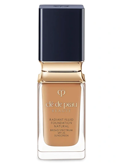 Cl De Peau Beaut Radiant Fluid Foundation Natural Broad Spectrum Spf 25 Sunscreen In Bf60