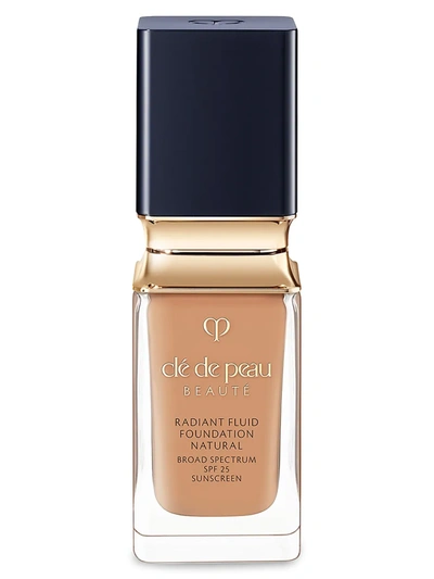 Cl De Peau Beaut Radiant Fluid Foundation Natural Broad Spectrum Spf 25 Sunscreen In B40