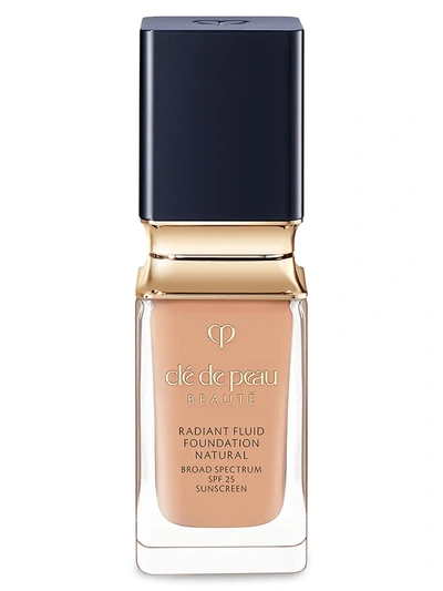 Cl De Peau Beaut Radiant Fluid Foundation Natural Broad Spectrum Spf 25 Sunscreen In B30