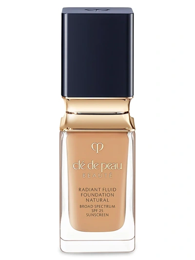 Cl De Peau Beaut Radiant Fluid Foundation Natural Broad Spectrum Spf 25 Sunscreen In Bf50