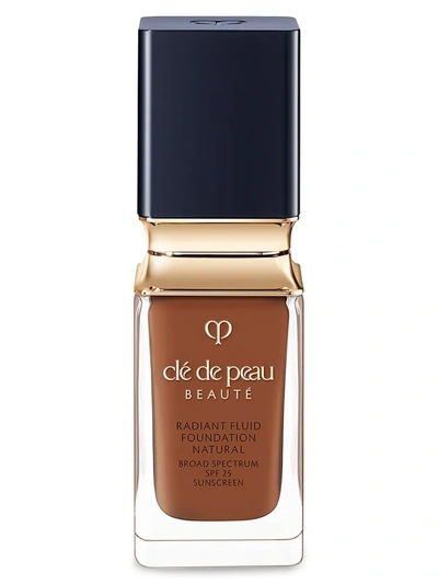 Cl De Peau Beaut Radiant Fluid Foundation Natural Broad Spectrum Spf 25 Sunscreen In B100