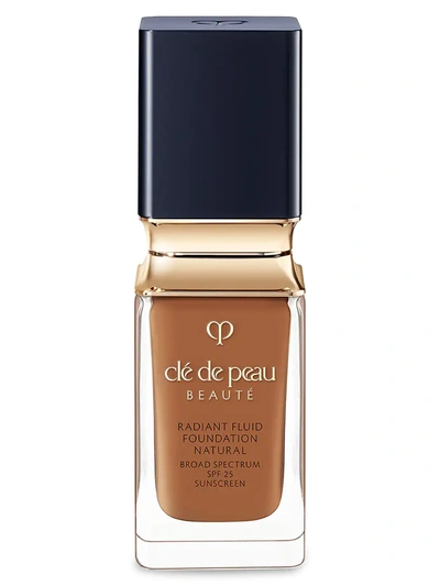 Cl De Peau Beaut Radiant Fluid Foundation Natural Broad Spectrum Spf 25 Sunscreen In O90