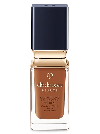 Cl De Peau Beaut Radiant Fluid Foundation Natural Broad Spectrum Spf 25 Sunscreen In O100