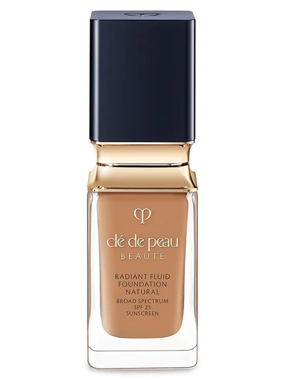 Cl De Peau Beaut Radiant Fluid Foundation Natural Broad Spectrum Spf 25 Sunscreen In O60