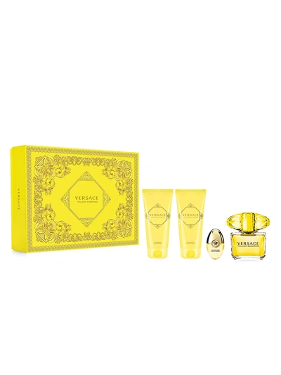 Versace Fragrances Yellow Diamond 4-piece Set