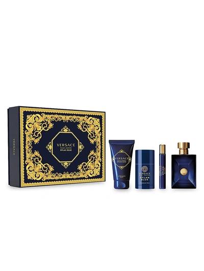 Versace Fragrances Dylan Blue Pour Homme 4-piece Set