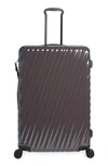 Tumi 31-inch 19 Degrees Aluminum Extended Trip Expandable Spinner Packing Case In Iron