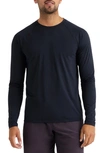 Rhone Invictus Long Sleeve Training T-shirt In Black
