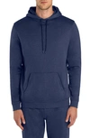 Bugatchi Comfort Stretch Cotton Hoodie In Navy