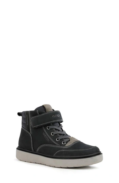 Geox Riddock High Top Sneaker In Navy/ Black