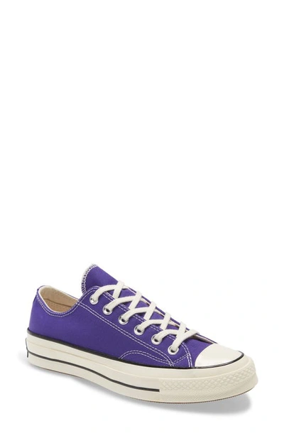 Converse Chuck Taylor® All Star® 70 Low Top Trainer In Candy Grape/black/egret