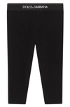 DOLCE & GABBANA LOGO WAISTBAND LEGGINGS,L2JP3JG7BGA