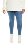 Lyssé Skinny Jeggings In Mid Wash