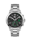 LACOSTE TOPSPIN STAINLESS STEEL CHRONOGRAPH BRACELET WATCH,400014621086