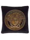 VERSACE LOGOMANIA MEDUSA HEAD PILLOW,400014378888