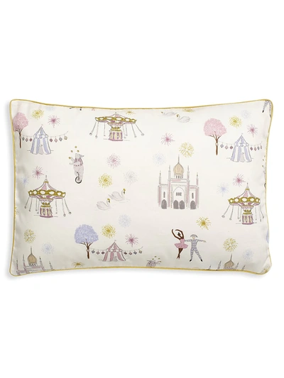 Gooselings Baby Girl's Adventures In Wonderland Pillow In Rose