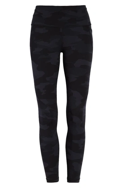 Sweaty Betty Power Pocket Workout Leggings In Ultra Black Camo Print