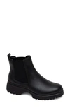 Linea Paolo Tokio Lug Sole Chelsea Boot In Black