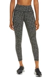 Sweaty Betty Power Pocket Workout Leggings In Black Monogram Print